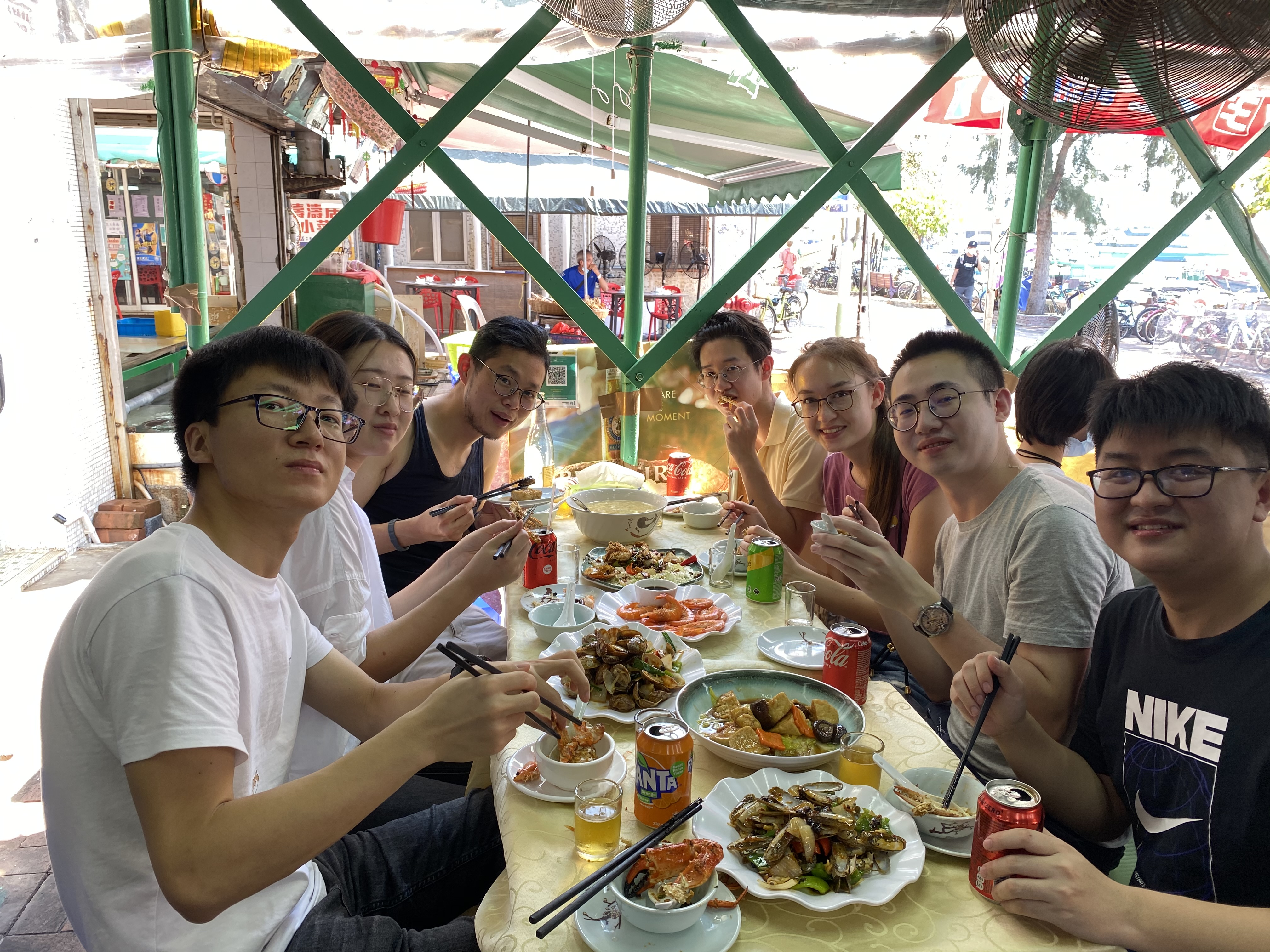 Exploring the island